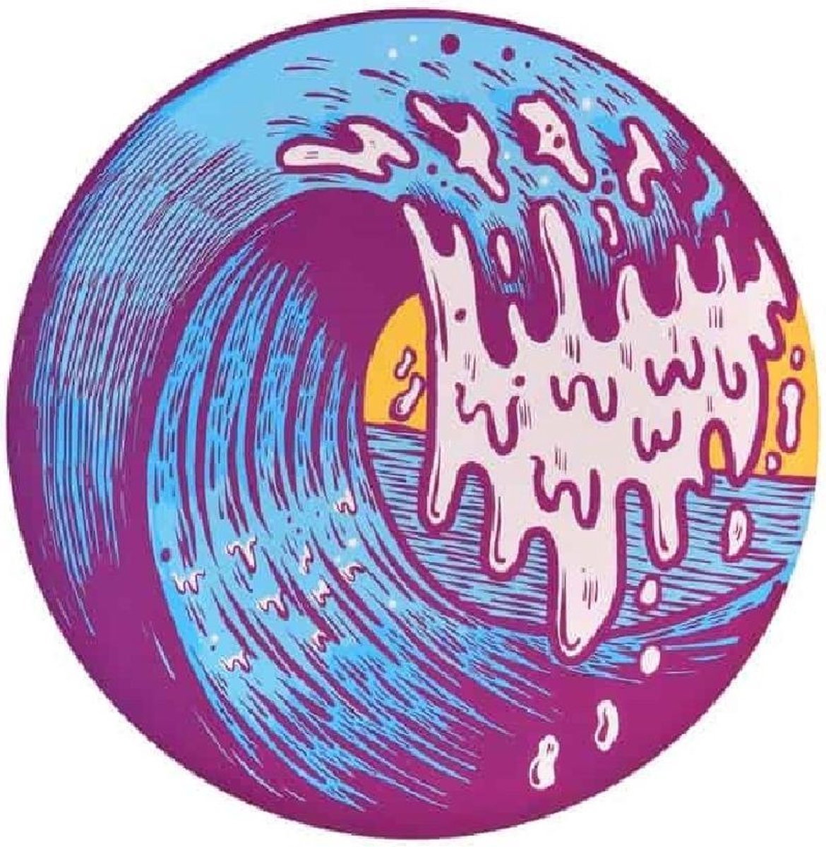 Waboba Opvouwbare Frisbee Wingman Favwave 15 Cm Siliconen