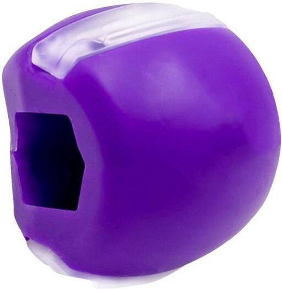 WiseGoods - Kaakspier Trainer - Kaaklijn Trainer - Jawline Trainer - Gezicht Trainer - Kaakspier - Chew Ball Training - Paars