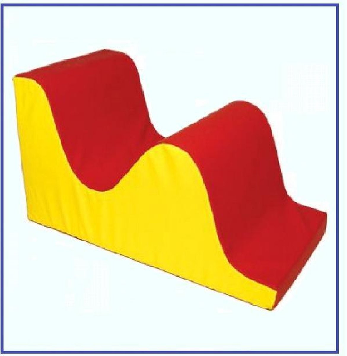 Dubbele golf 100x50x50 cm - Speel