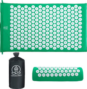 R&J’S Solutions Acupressuur mat – Spijkermat – Massagekussen – Yoga mat – Shiatsu – groen – Yantra mat