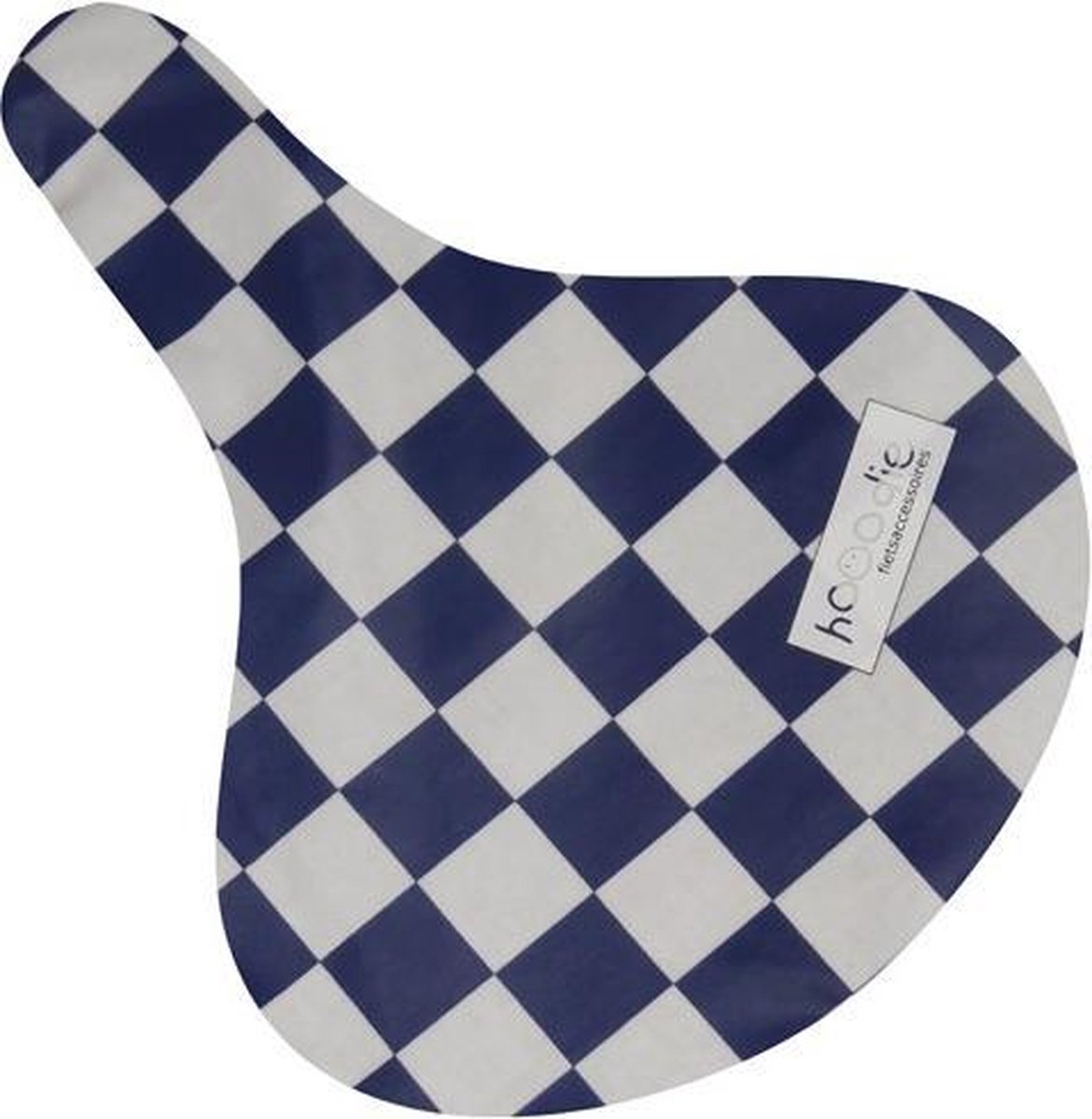 Hooodie Zadeldekje Zadelhoes Fiets Blue Checker Blauw Blokken