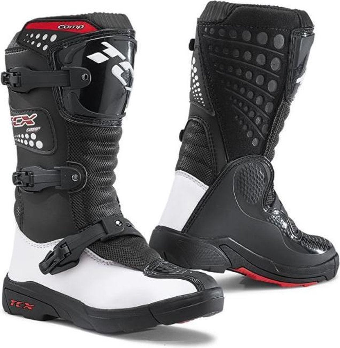 TCX MX Boot COMP Junior Black/White 40