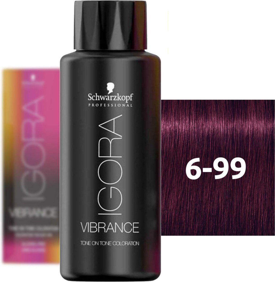 Schwarzkopf - Igora - Vibrance - Tone on Tone Coloration - 6-99 - 60 ml