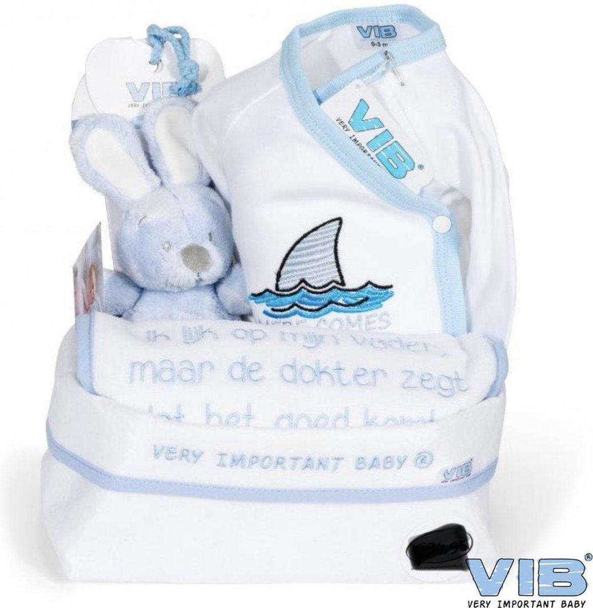 Vib giftset blauw/wit