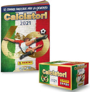 PANINI - CALCIATORI 2021 - 1 ALBUM + 1 DOOSJE VAN 100 ZAKJES - PROMO PACK