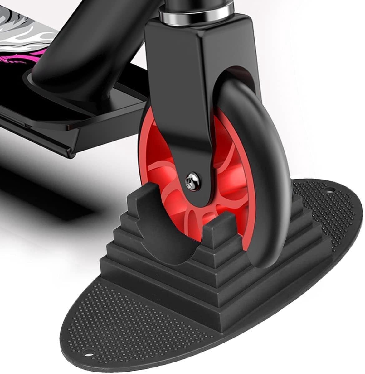 BOTC - Universele Step Stand met Extra Stabiele Base - Step Stand Fit Meest Major Steps -Trick Step - Land Surfer Step - Anti-slip - Ontwerp Voor Opslag en Veiligheid - Zwart