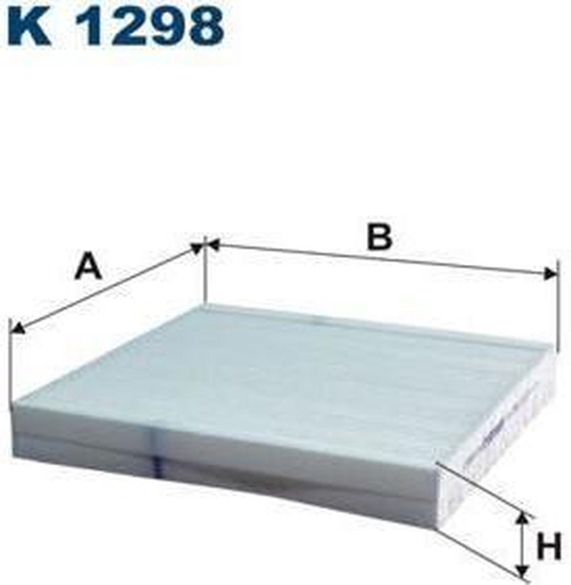 FILTRON cabinefilter K1298