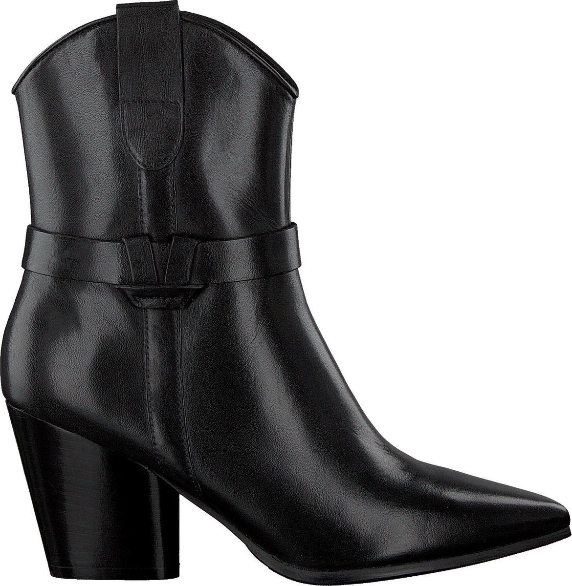 Notre-V Az2903 Enkellaarsjes - Enkelboots - Dames - Zwart - Maat 39