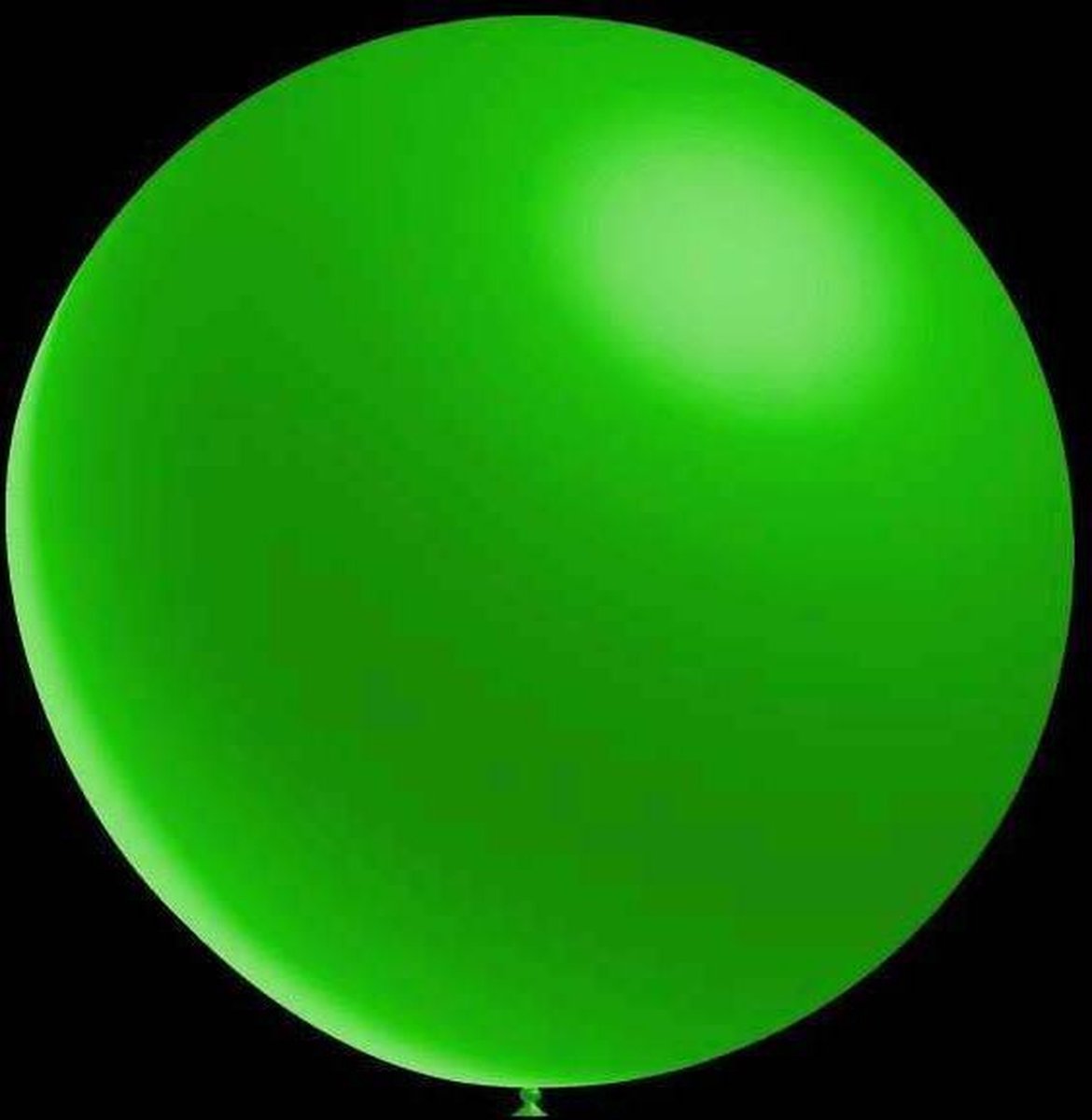 100 stuks - Decoratieve ballonnen - 30 cm - metallic groen professionele kwaliteit