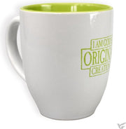 Mok wit/groen I am God's original creati