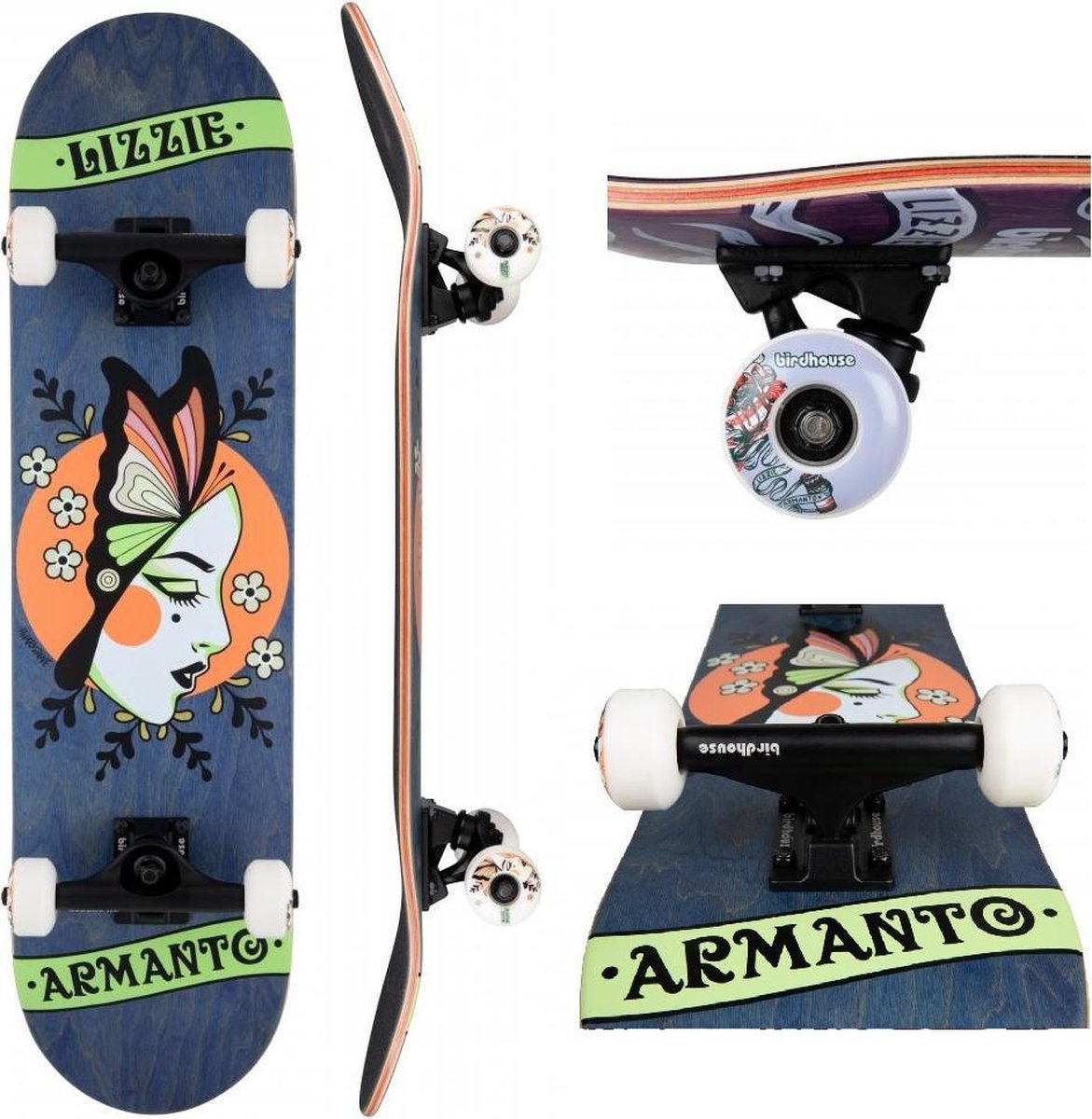 Birdhouse Skateboard St3 Armanto Butterfly 8.0