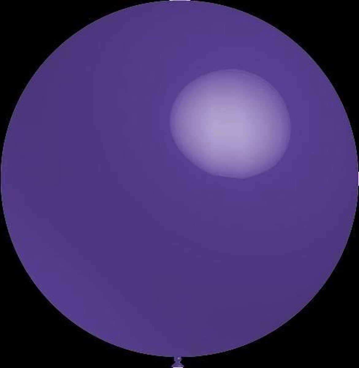 3 stuks Mega grote paarse ballonnen 90 cm