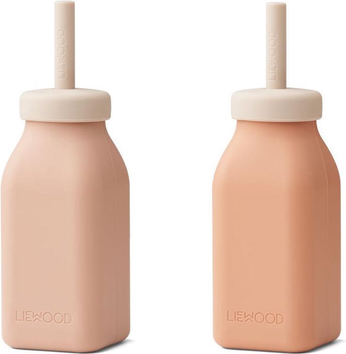 Erika Milkshake Bottle 2-Pack Rose Mix | Liewood