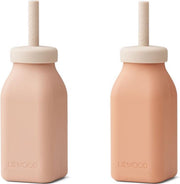 Erika Milkshake Bottle 2-Pack Rose Mix | Liewood