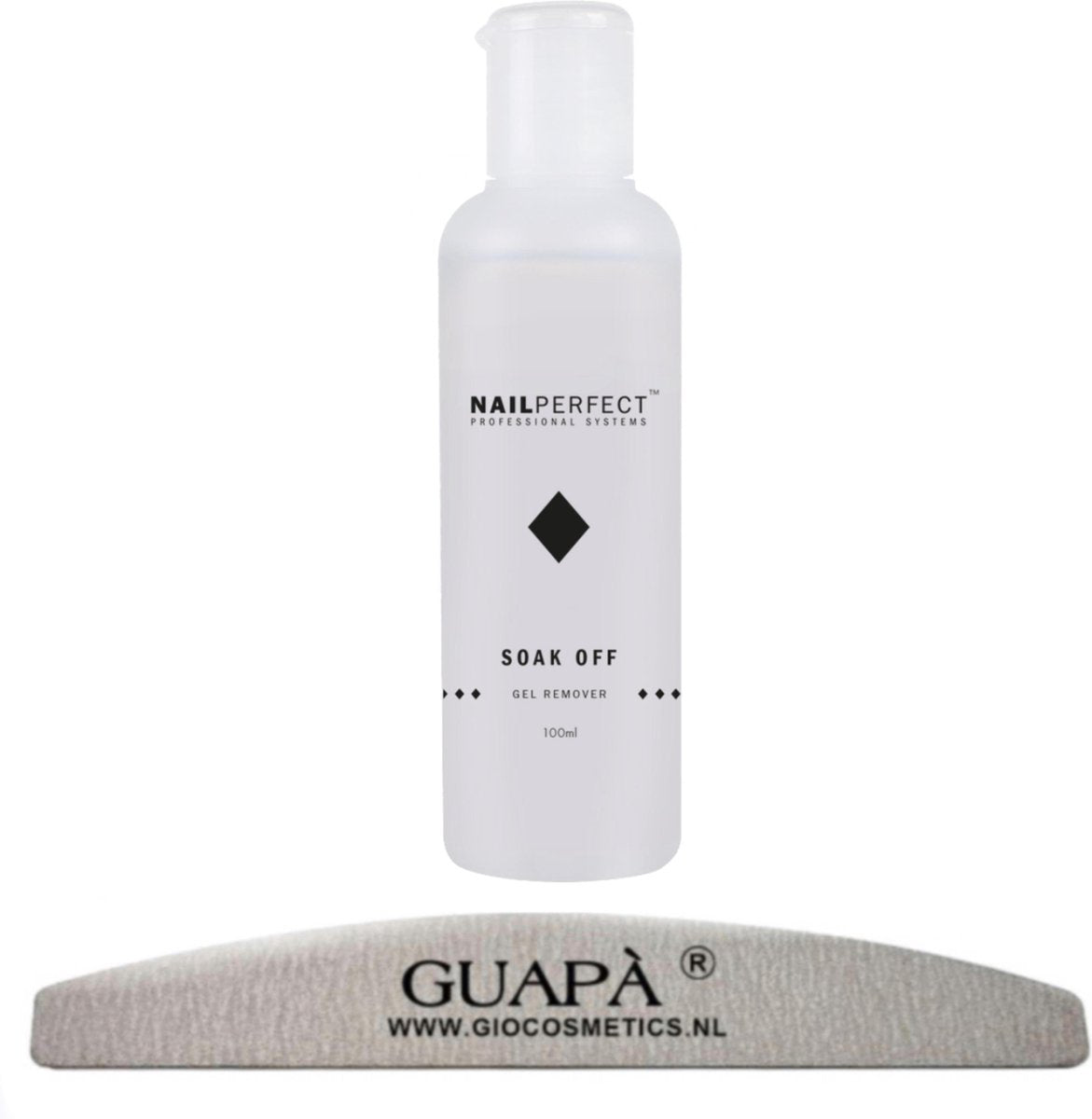 GUAPÀ® Gellak Nagel Verwijderaar voor alle Gel Nagels | Gel Nagellak Remover | Soak Off Remover | 100 ml