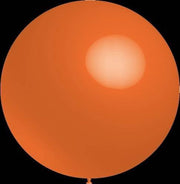 3 stuks Mega grote oranje ballonnen 90 cm