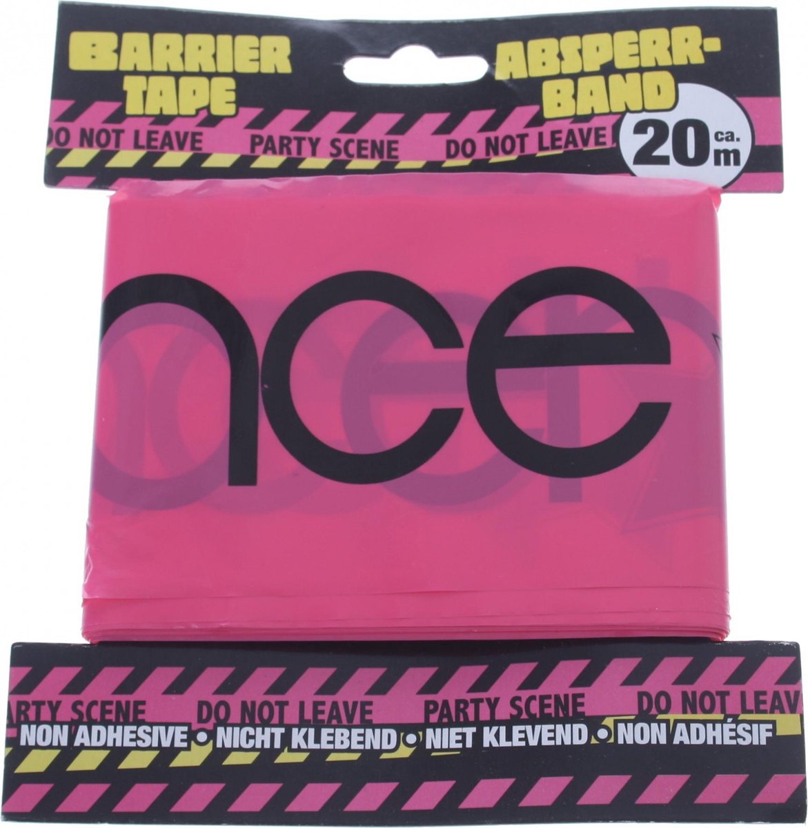 Amigo Feestlint 20 Meter Roze