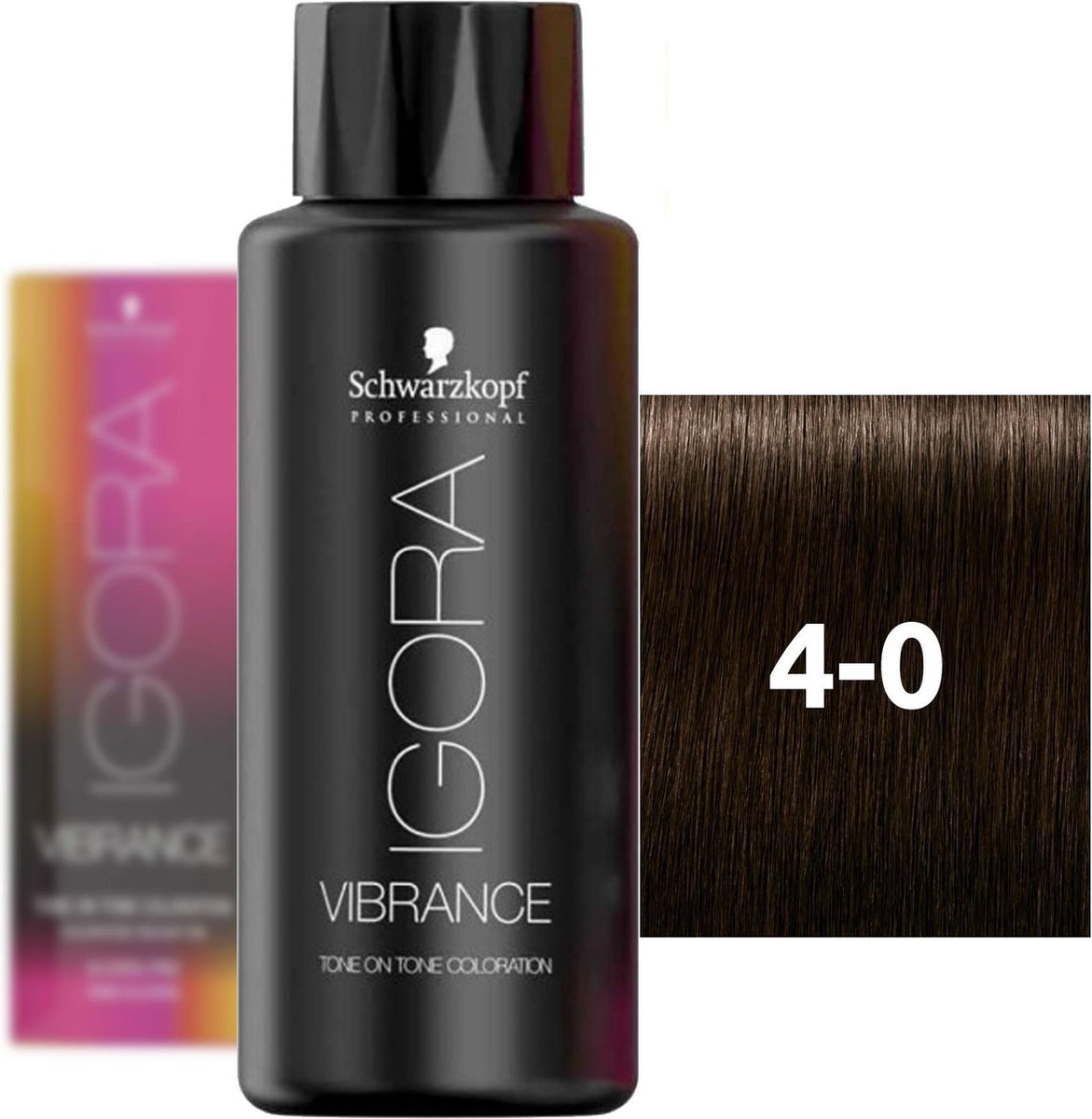 Schwarzkopf Igora Vibrance Medium Brown Natural 4-0 60ml