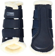 Bucas Brushing Boots Peesbeschermers M Navy