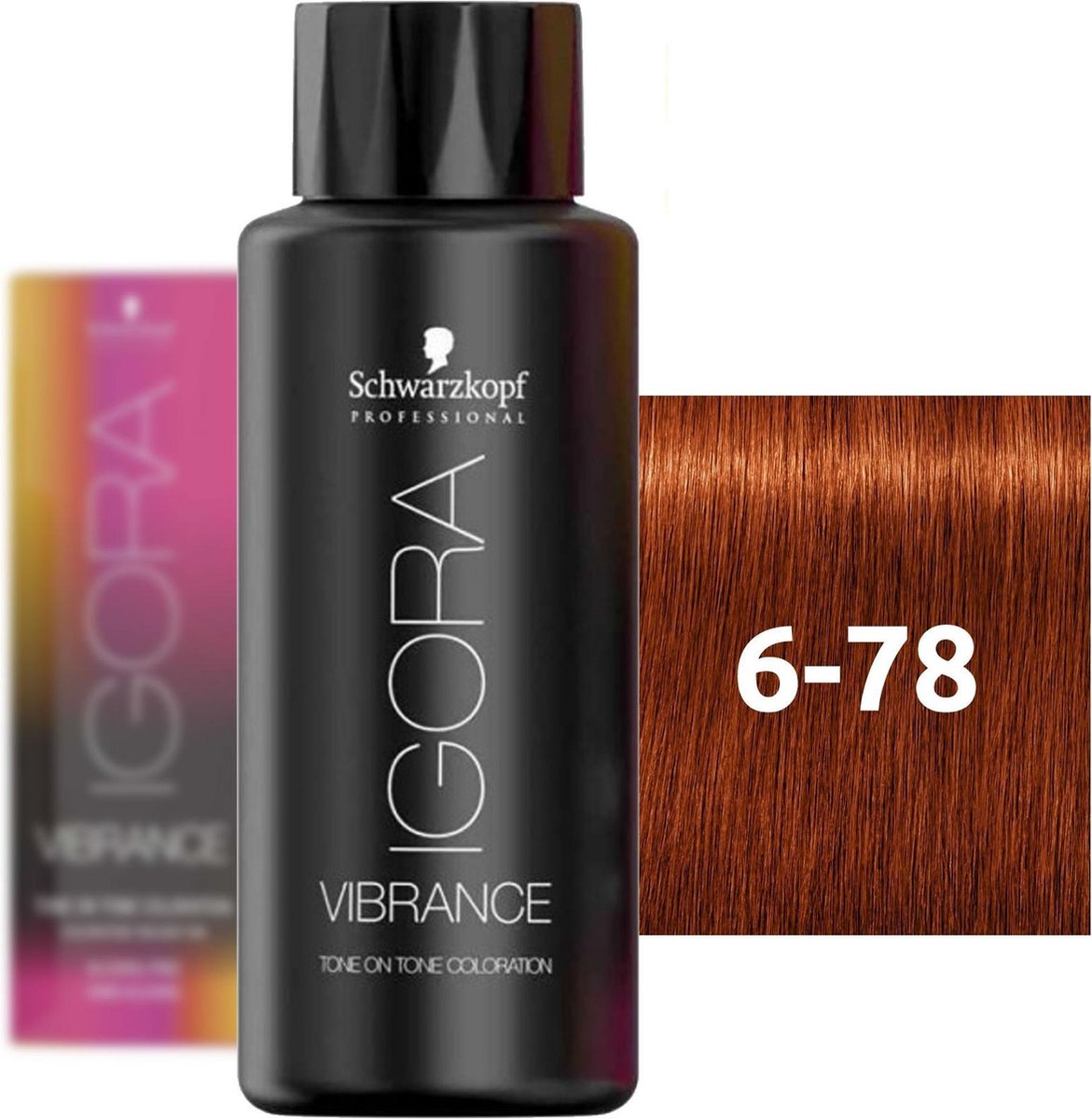 Schwarzkopf - Igora - Vibrance - Tone on Tone Coloration - 6-78 - 60 ml