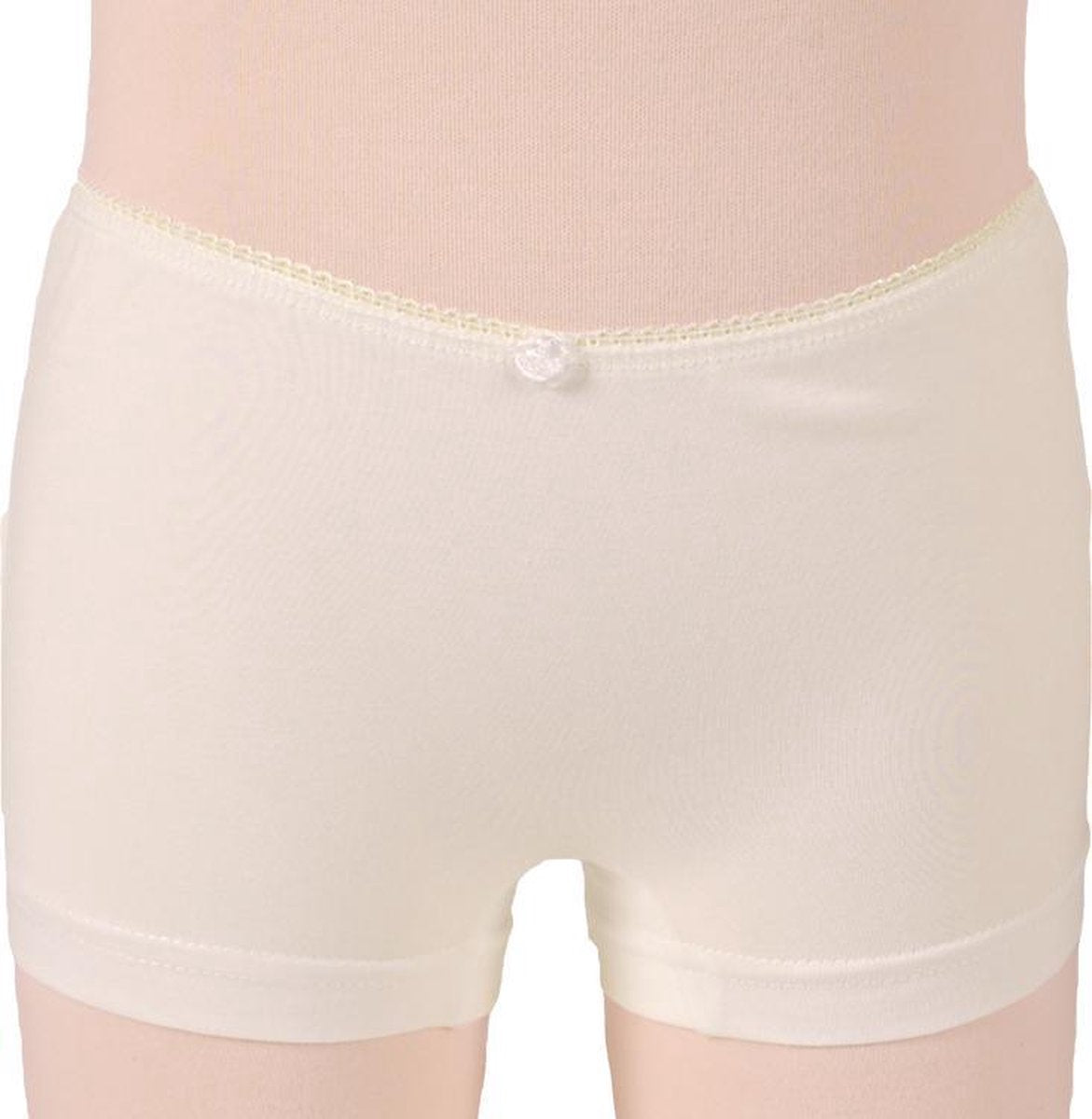 Boxer ivoor voor meisjes-104/110