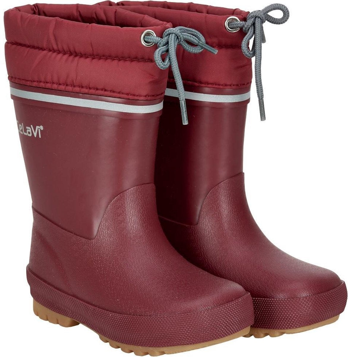 CeLaVi - Snowboots met fleecevoering voor kinderen - Thermisch - Donkerrood - maat 21EU