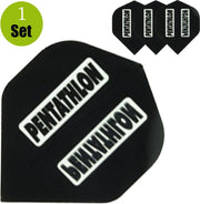 Pentathlon Dartflights - Zwart- ()