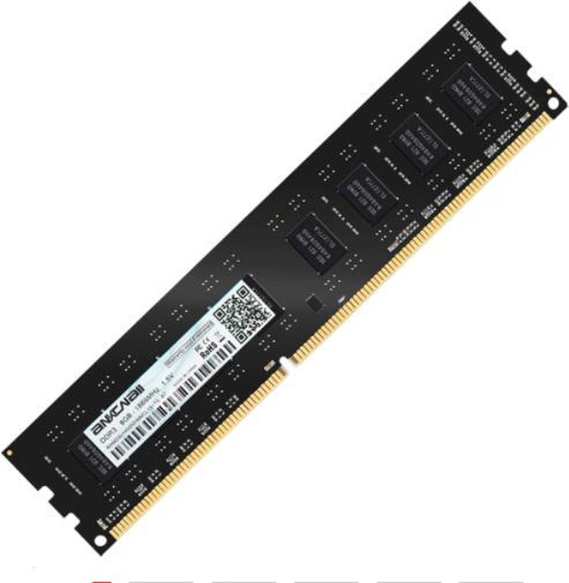 WiseGoods RAM Geheugen DDR3 - 4Gb 1333Mhz Voor Intel - 240pin 1.5 V Desktop Ram - 4GB Geheugen Module - Computer