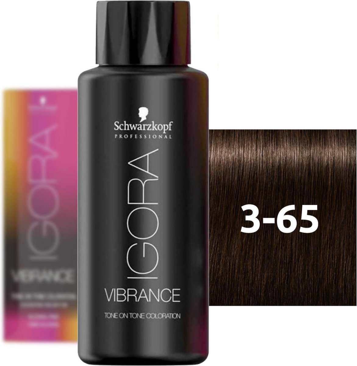 Schwarzkopf - Igora - Vibrance - Tone on Tone Coloration - 3-65 - 60 ml