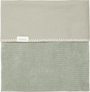 Koeka Wiegdeken flanel Vik - shadow green 75x100cm