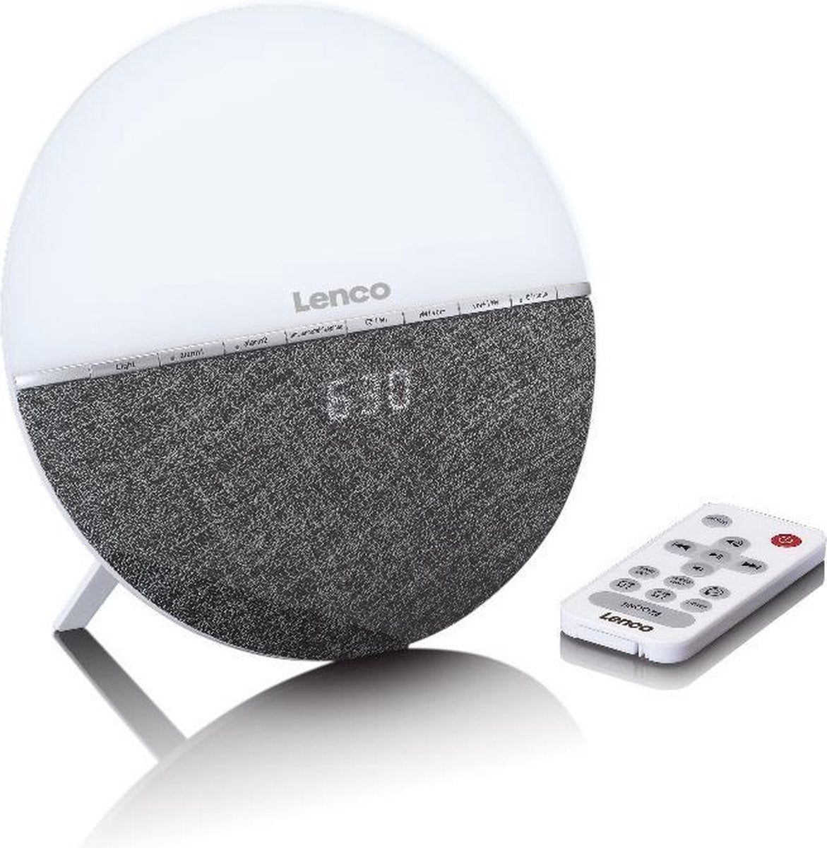 Lenco CRW-4 - Wekkerradio met wake up light