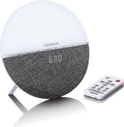 Lenco CRW-4 - Wekkerradio met wake up light