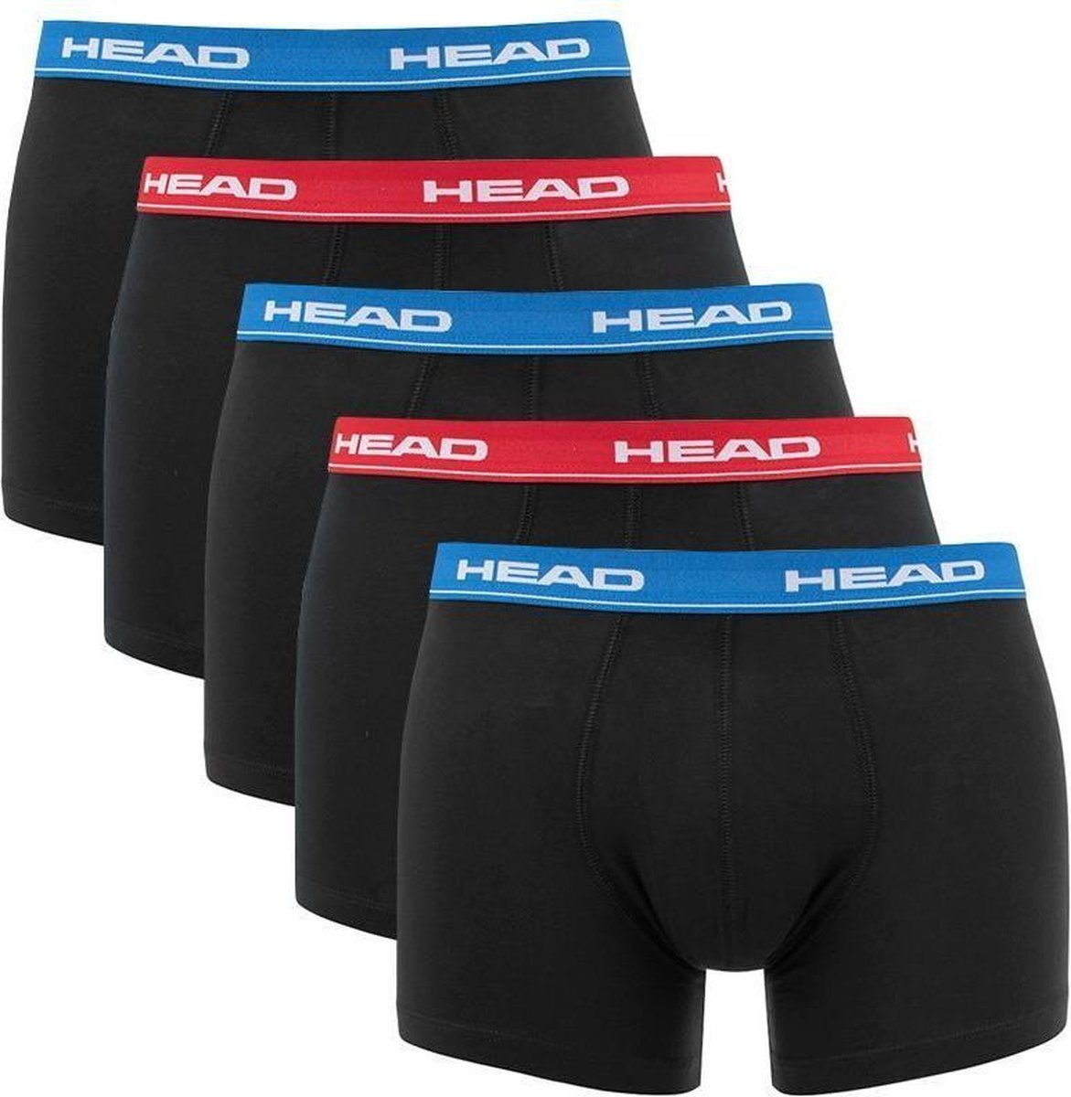 HEAD 5P Basic Heren Boxershorts - Maat S