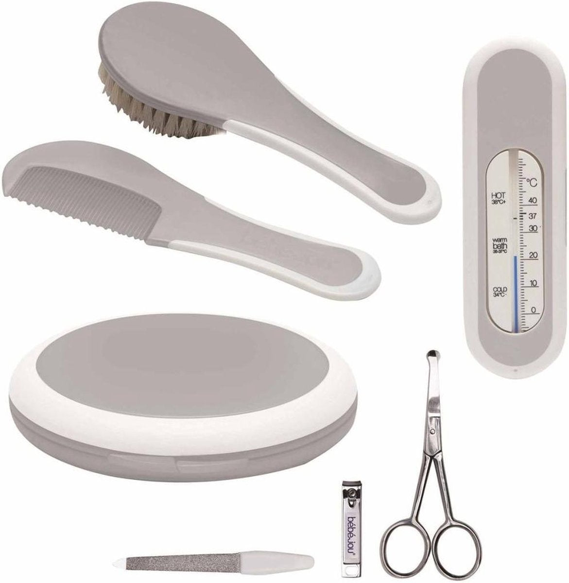 Bébé-Jou Baby verzorgingsset grijs 4245051