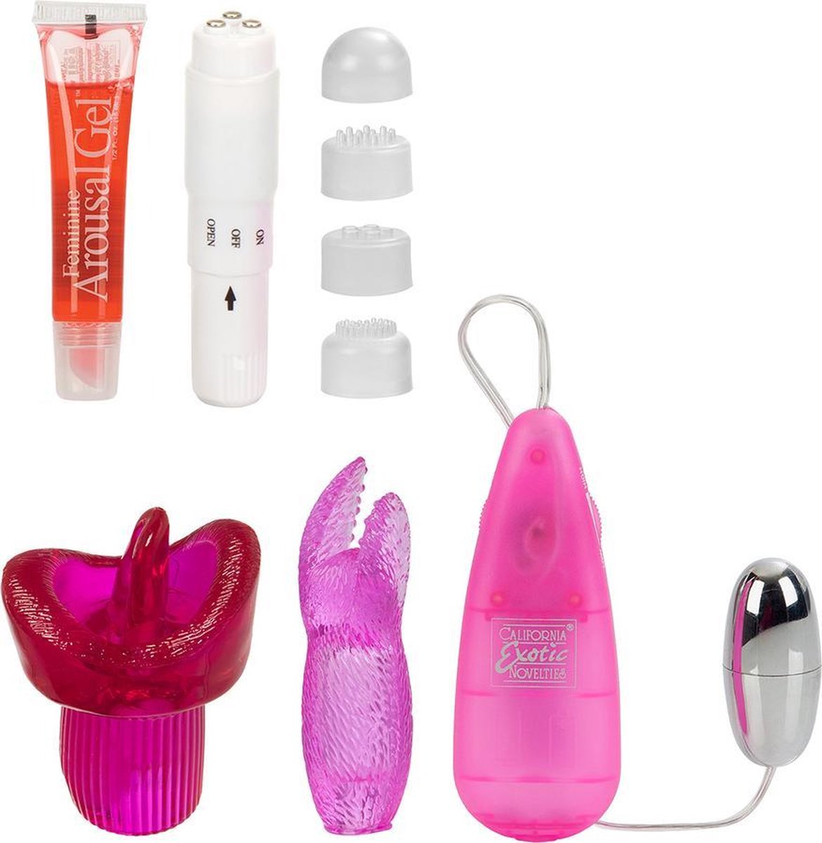 CEN 5-dlg. Set - Her Clit Kit - roze
