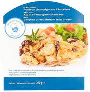 Protiplan | Kip met Champignon Roomsaus | Kant-en-Klaar Maaltijd | 1 x 270 gram  | Koolhydraatarm eten doe je zó! | Snel afvallen zonder poespas!