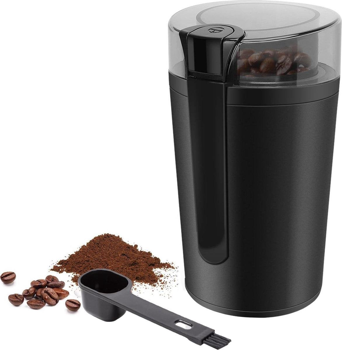 Koffiemolen - Igory Asino - 200 Watt - RVS - Zwart