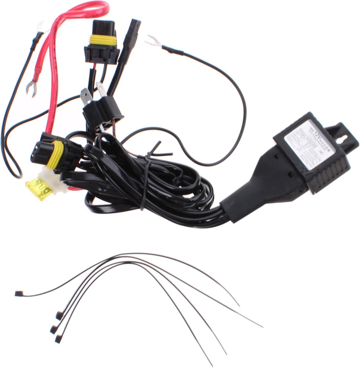 Blanco HID-Xenon H4 Bi-xenon Relay Harness