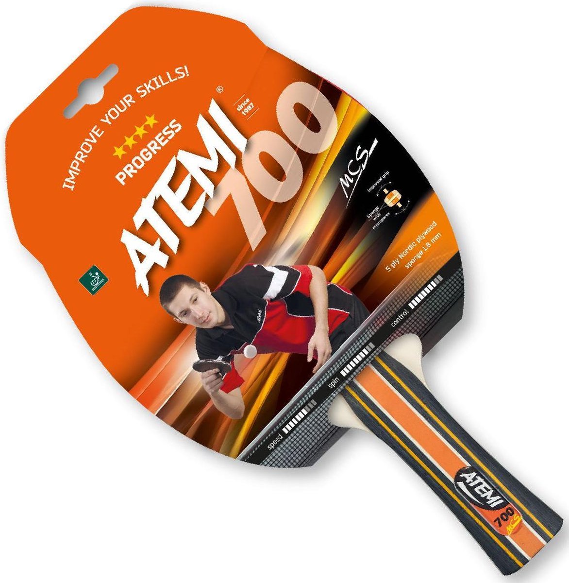 Atemi tafeltennis bat 700