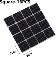 Gadgetpoint | Meubelvilt | Meubelonderzetters | Anti slip | Zelfklevend | Vierkant 16 stuks 2cm