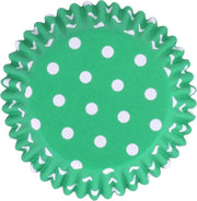 PME - Cupcakebakjes - Polka Dot Groen - pk/30