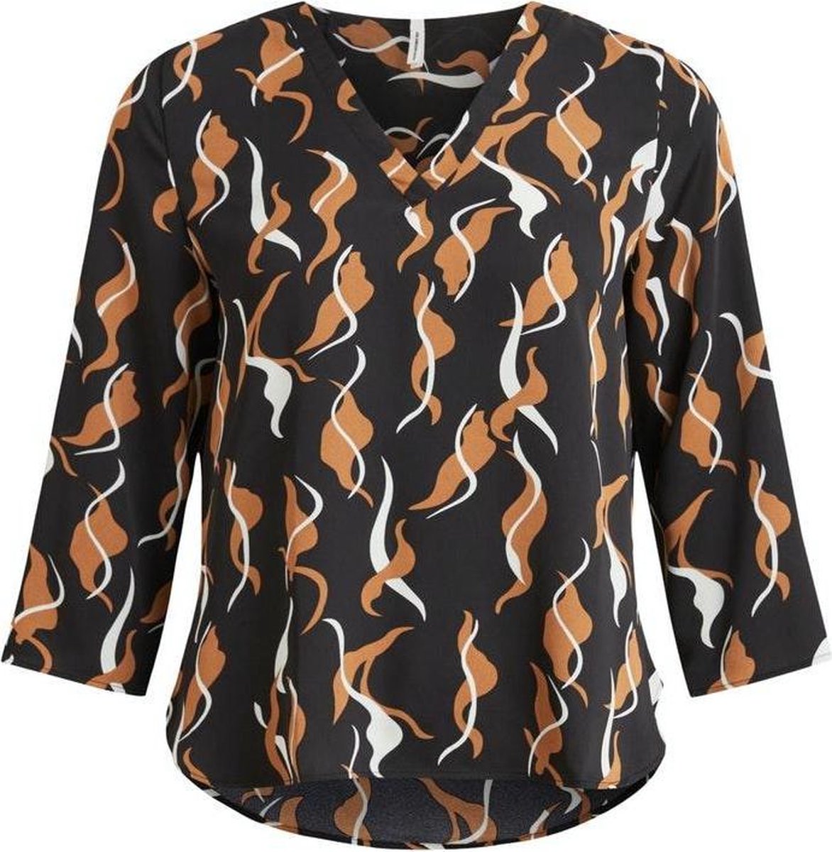 Objhelena 3/4 Top 111 23033877 Black/abstract