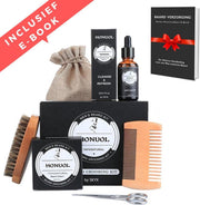 SKYX Beard Grooming Kit - Baard Verzorging Set voor mannen