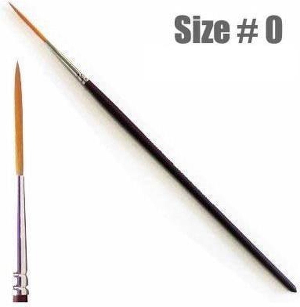 Italeri - 0 Script Liner Synthetic Brush (Ita51263)