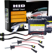 55W 3200LM H1 4300K ​​HID Xenonlampen Lichtconversiekit met High Intensity Discharge Slim Ballast