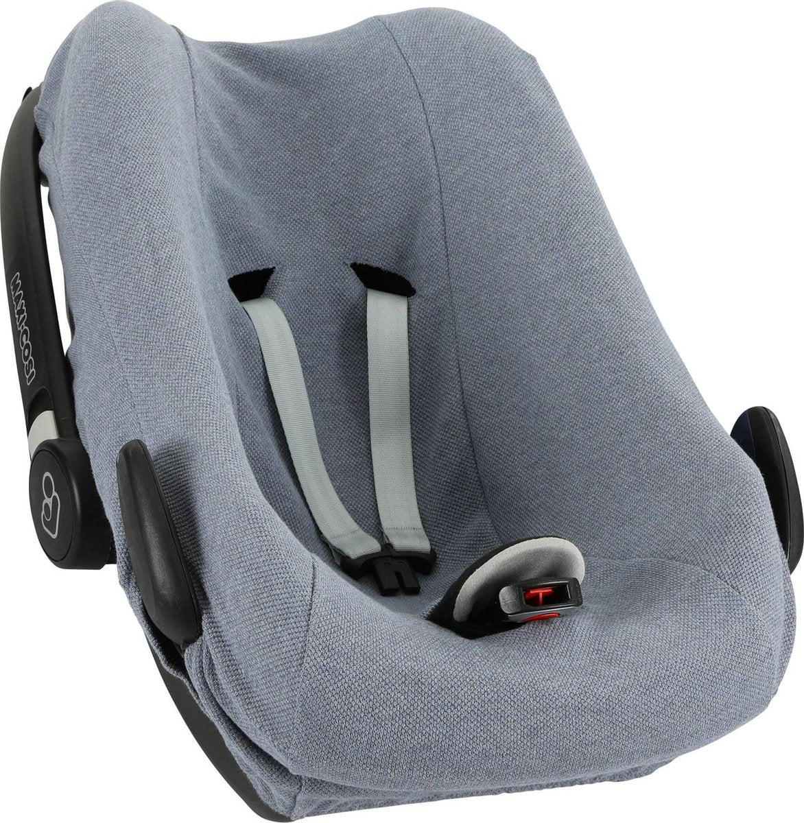 Trixie Autostoelhoes Grain Blue Katoen Blauw