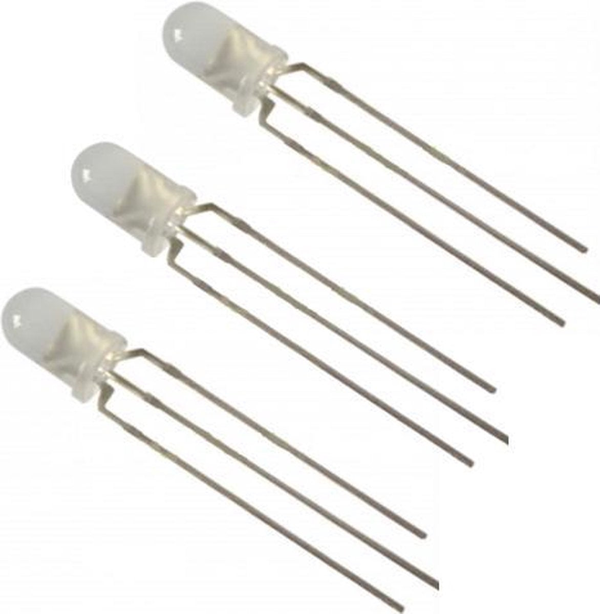 LED 3mm bi-color ROOD-GEEL (10 stuks)