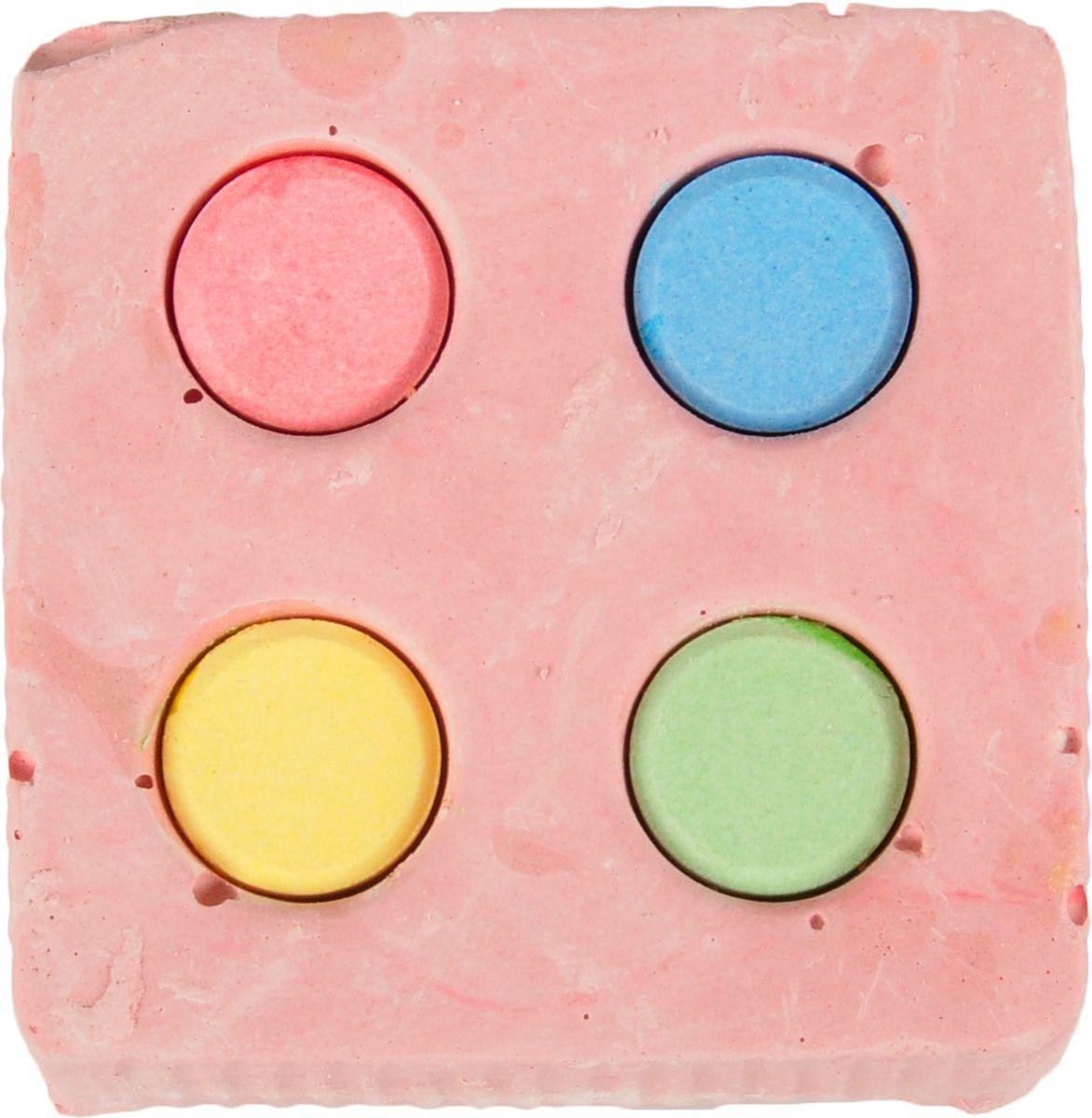 Flamingo - Knaagdieraccessoire Calcium Kubus