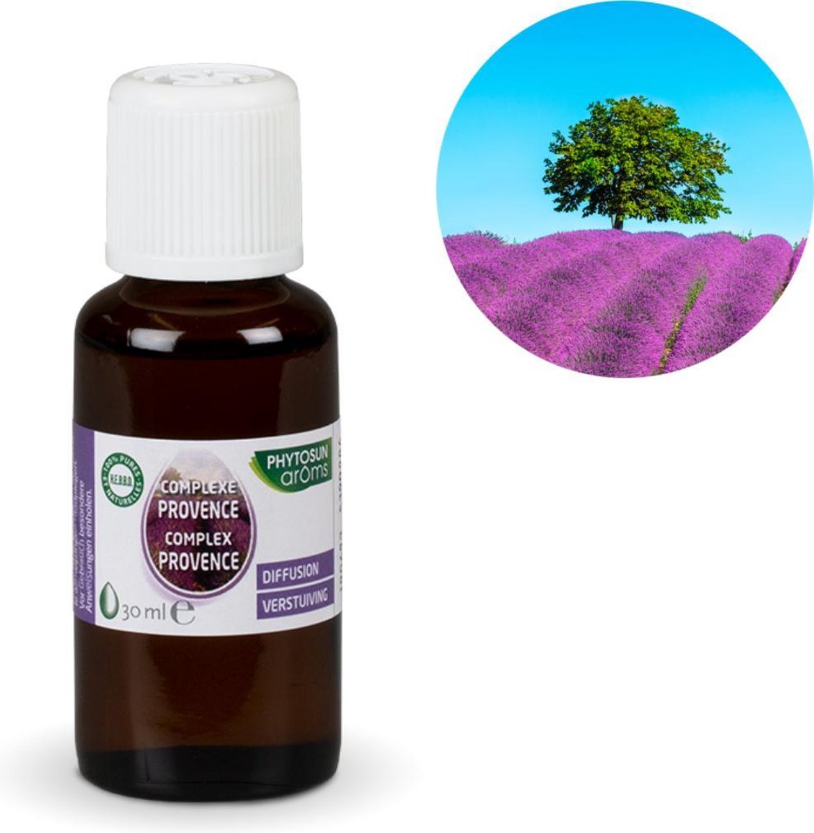 Phytosun Complex Provence op basis van Essentiële Olie –ontspannen sfeer in huis 30ml
