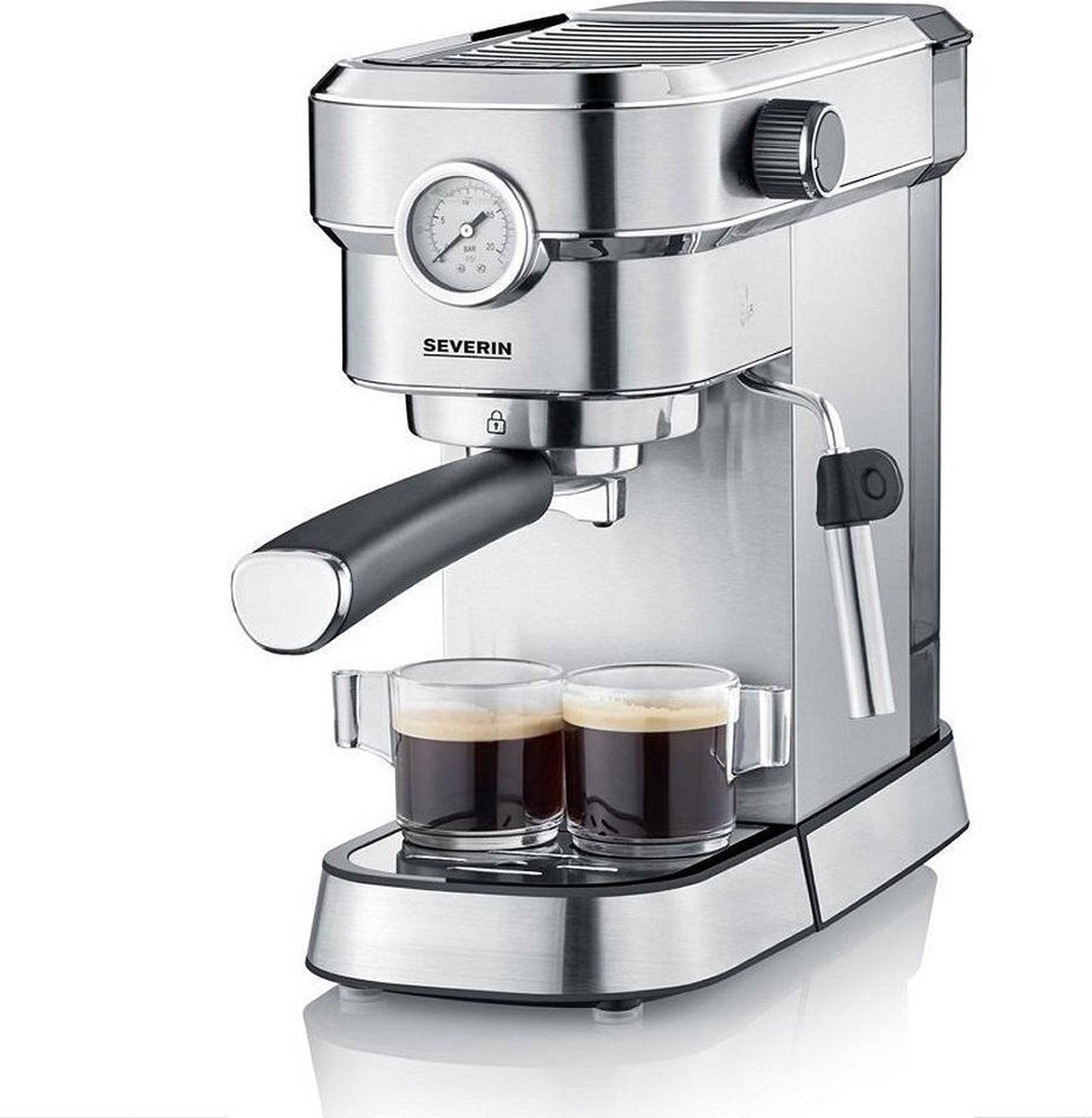 Severin KA 5995 - Pistonmachine - Zilver